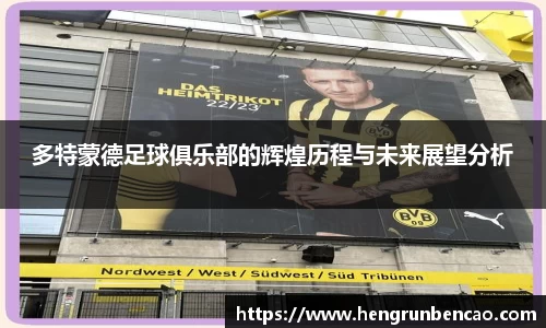 多特蒙德足球俱乐部的辉煌历程与未来展望分析